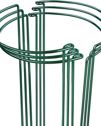 6 Pack Metal Flower Support Cages for Peonies, Tomatoes and Hydrangeas