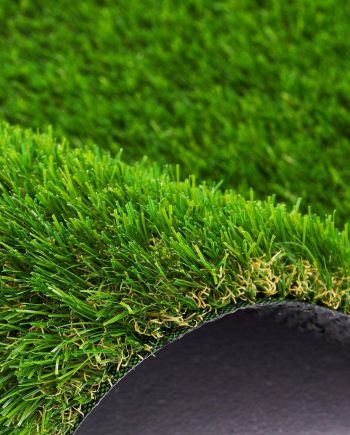4' x 6' (24 Square ft) Artificial Grass, Realistic Fake Grass Deluxe Synthetic Turf Thick Lawn Pet Turf, Indoor/Outdoor Landscape, Easy to Clean with Drain Holes, Non Toxic, High Density, 35mm