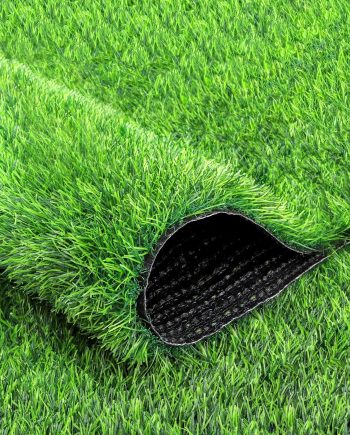 Green Artificial Grass Rug Grass Carpet Rug 3.2' x 6.5', Realistic Fake Grass Deluxe Turf Synthetic Turf Thick Lawn Pet Turf -Perfect for Indoor/Outdoor